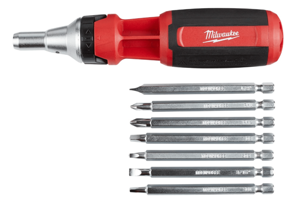 Milwaukee 48-22-2322 9-In-1 Sq Drv Ratch Multi-Bit Drvr