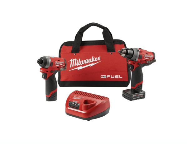 Milwaukee 2596-22 M12 Fuel Dd/ Id Combo (D)