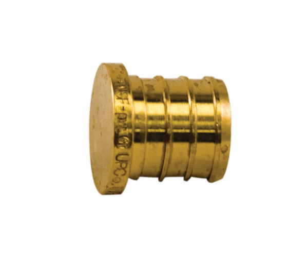 Aqua Dynamic 9779-804 Pex Fitting Brass Plug 3/4 (Pack 25) Lead Free