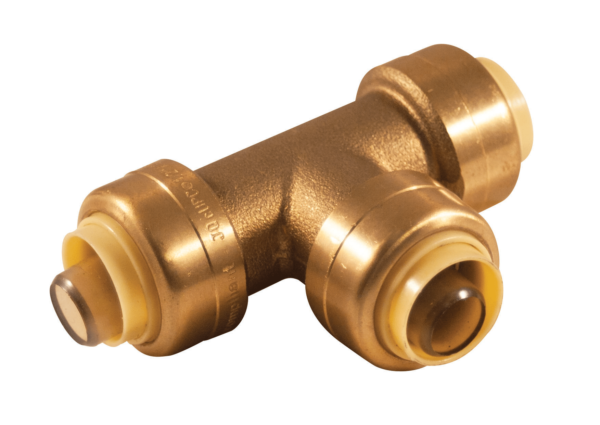 Aqua Dynamic 9492-404 Push-Fit Tee 3/4 Lead Free