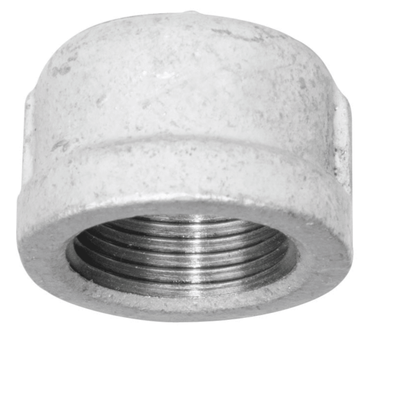 Aqua Dynamic 5511-406 Fitting Galvanized Iron Cap 1-1/4