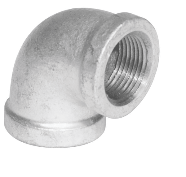 Aqua Dynamic 5510-004 Fitting Galvanized Iron 90 Elbow 3/4