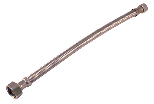 Aqua Dynamic 3230-160 Flex Connector Ss 3/8 Comp X 1/2 Fip 16 Faucet Lead Free