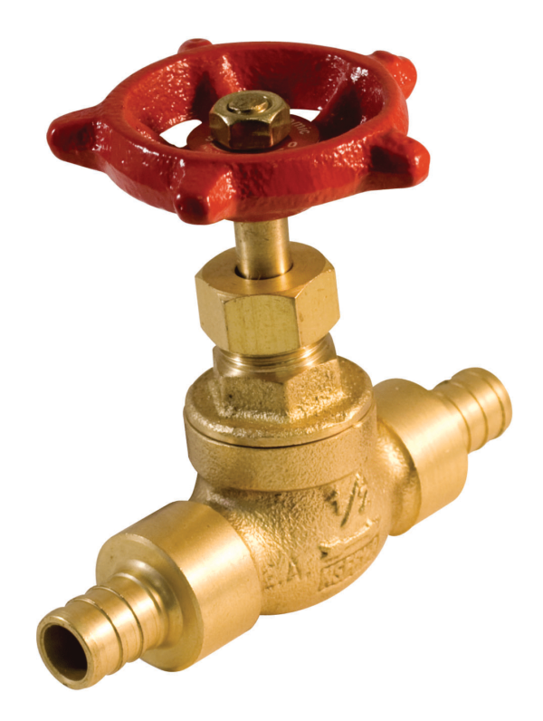 Aqua Dynamic 1195-543 Stop Valve 1/2 Pex Lead Free