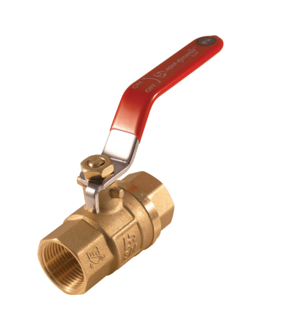 Aqua Dynamic 1197-002 Ball Valve 3/8 Thread Full Port Lead Free