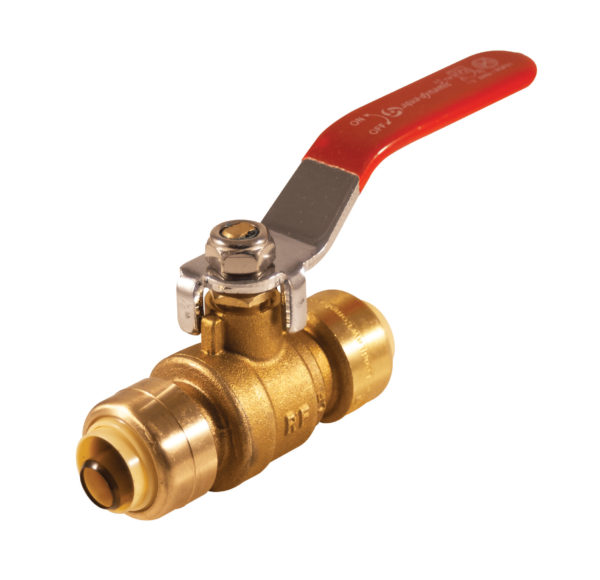 Aqua Dynamic 1107-923 Ball Valve 1/2 Push-Fit Lead Free