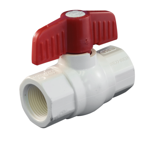 Aqua Dynamic 1107-133 Ball Valve 1/2 Pvc Thread Sched 40