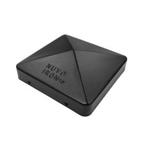 Nuvo Iron Pcp12Blk 6?6 Easy Cap, Galvanized Steel, Powder Coated Black, Fits 5 1/2? X 5 1/2? Dressed Post.  No Screws Required.