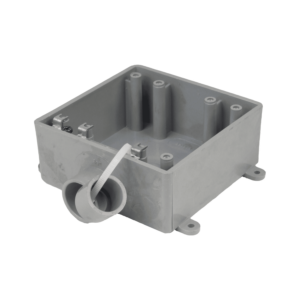 Carlon Fseb2-075050 3/4 In-1/2 In Two Gang Fse Pvc Box