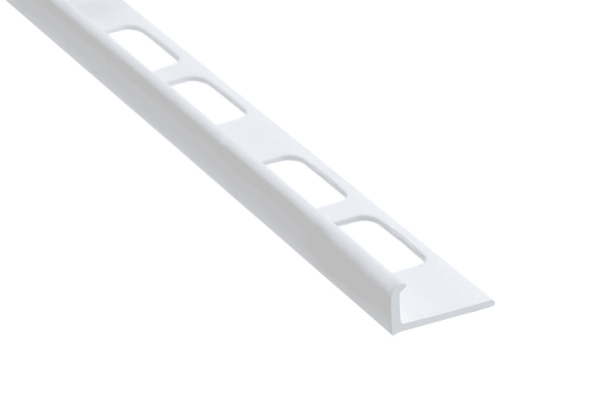 Prova Fpct1036Wht08 Vinyl Tile Edge ? White ? 1/4 In. (6 Mm) X 8 Ft.