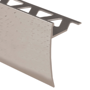 Prova Cm4051Hti12 Ceramic Tile Stair Nosing ? Hammered Titanium (Hti) ? 3/8 In. (10 Mm) X 12 Ft.