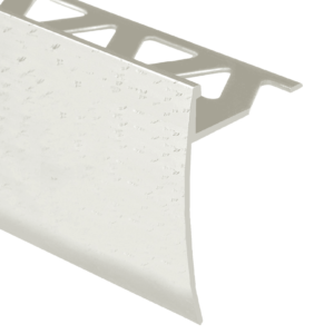 Prova Cm4052Hca12 Ceramic Tile Stair Nosing ? Hammered Clear Anodized (Hca) ? 1/2 In. (12.5 Mm) X 12 Ft.