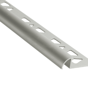 Prova Cm2251Sca08 Round Tile Edge ? Satin Clear Anodized (Sca) ? 3/8 In. (10 Mm) X 8 Ft.