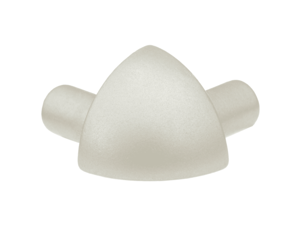 Prova Cm5110Scaocr Round Tile Edge, Outside Corner ? Satin Clear Anodized (Sca) ? 3/8 In. (10 Mm)