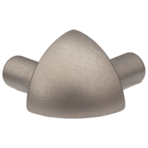 Prova Cm5212Stioc Round Tile Edge, Outside Corner ? Satin Titanium (Sti) ? 1/2 In. (12.5 Mm)