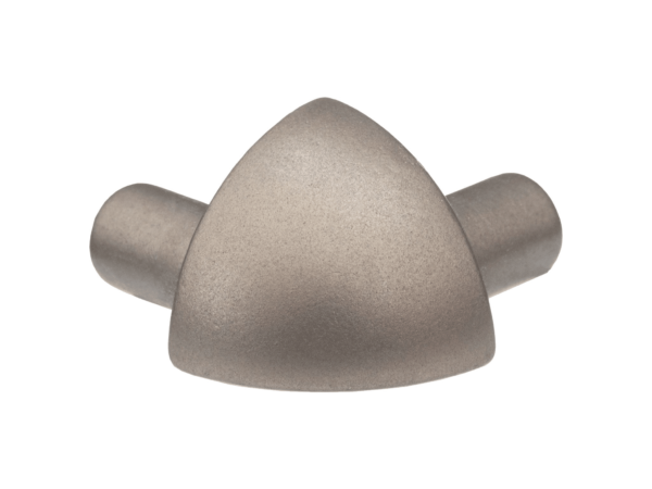 Prova Cm5212Stioc Round Tile Edge, Outside Corner ? Satin Titanium (Sti) ? 1/2 In. (12.5 Mm)