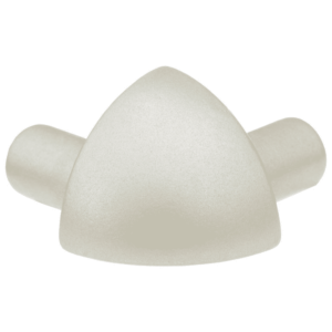Prova Cm5212Scaoc Round Tile Edge, Outside Corner ? Satin Clear Anodized (Sca) ? 1/2 In. (12.5 Mm)