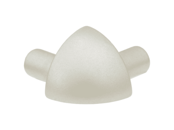Prova Cm5212Scaoc Round Tile Edge, Outside Corner ? Satin Clear Anodized (Sca) ? 1/2 In. (12.5 Mm)