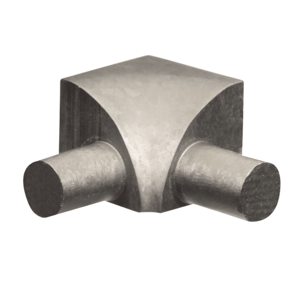 Prova Cm5110Stiic Round Tile Edge, Inside Corner ? Satin Titanium (Sti) ? 3/8 In. (10 Mm)