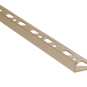 Prova Cm3151Sti08 Flat Tile Edge ? Satin Titanium (Sti) ? 3/8 In. (10 Mm) X 8 Ft.