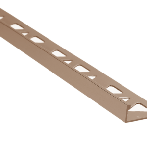 Prova Cm3151Scp08 Flat Tile Edge ? Satin Champagne (Scp) ? 3/8 In. (10 Mm) X 8 Ft.