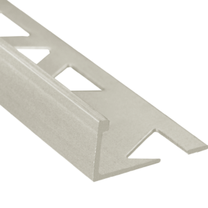 Prova Cm3152Sca08 Flat Tile Edge ? Satin Clear Anodized (Sca) ? 1/2 In. (12.5 Mm) X 8 Ft.