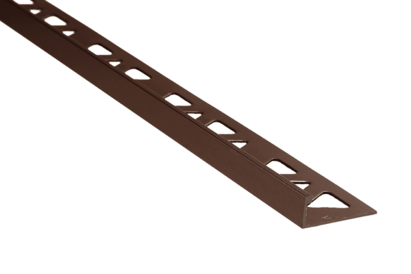 Prova Cm2151Sdb08 Flat Tile Edge ? Satin Dark Bronze (Sdb) ? 3/8 In. (10 Mm) X 8 Ft.