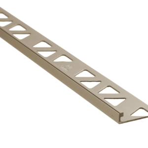 Prova Cm3149Sti08 Flat Tile Edge ? Satin Titanium (Sti) ? 1/4 In. (6.5 Mm) X 8 Ft.