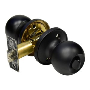 Door Lock Knob Privacy Black