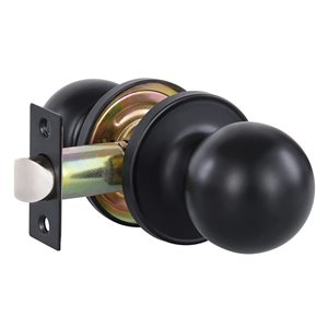 DOOR LOCK PASSAGE BLACK