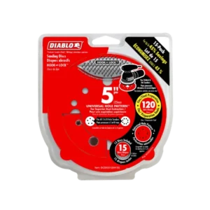 5" 120-Grit Hook & Lock™ ROS Sanding Discs